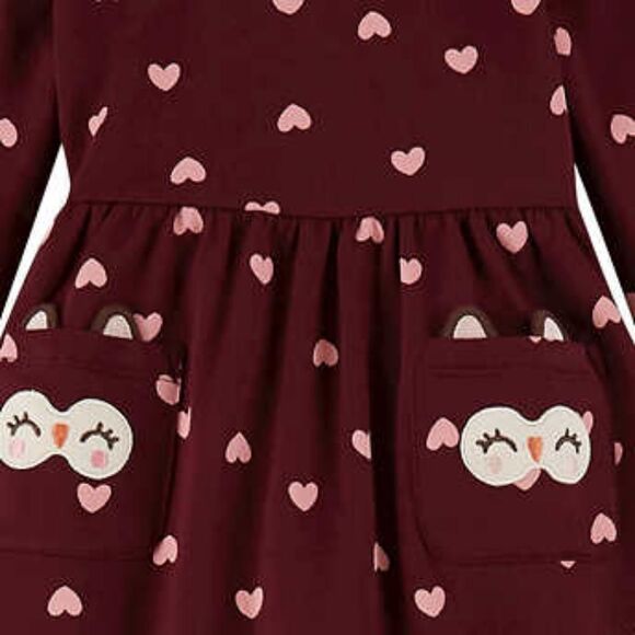 Koala Kids Kids' 4-piece Set Heart Print - Picture 5 of 5